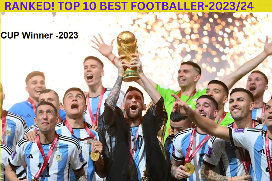 Ranked! TOP 10 best footballers in the world in 2023/24